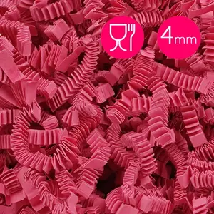 Cupcakedozen.nl Zigzag box filler - pink (1 kg)