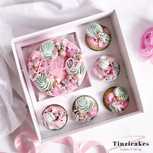 Cupcakedozen.nl Bento box + 5 cupcakes (10 pcs)