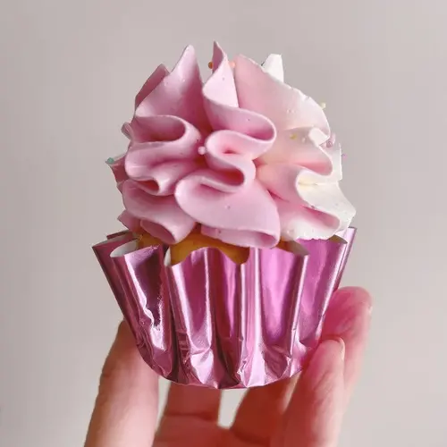 Moreish Cakes Ripple Cupcake Liners - Pink (96 pieces)