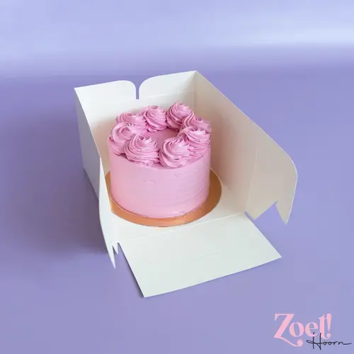 Cupcakedozen.nl Tortenbox - 20 x 20 x 15 cm + Schaufenster (10 Stück)