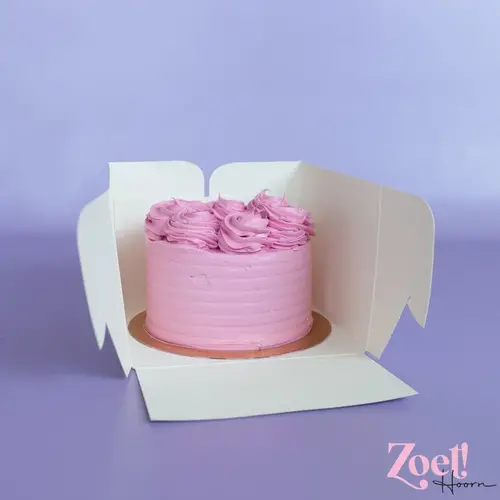 Cupcakedozen.nl Cake box - 20 x 20 x 15 cm + shop window (10 pieces)