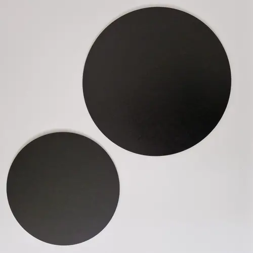 Cupcakedozen.nl Matt black sturdy MDF cake boards in multiple sizes