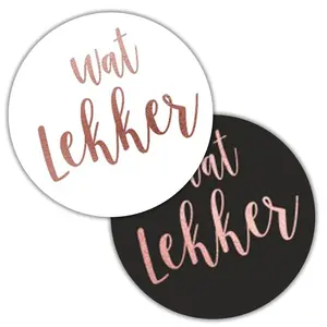 Cupcakedozen.nl Aufkleber - Wie lecker (250 Stück)