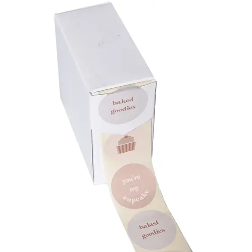 Cupcakedozen.nl Label - Cupcakes (500 piece sticker roll)