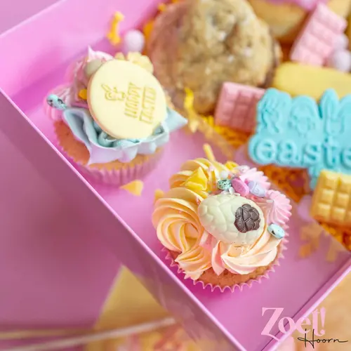 Cupcakedozen.nl Double cupcake insert from recycled plastic (25 pcs)