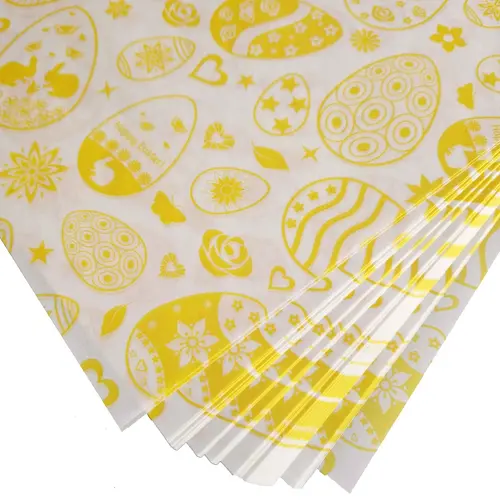 Cupcakedozen.nl Greaseproof paper - Easter yellow (100 pieces)