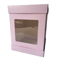 Große Tortenbox rosa - 25x36