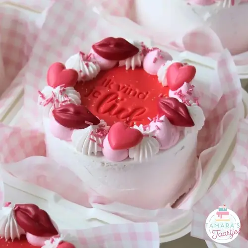 Cupcakedozen.nl Wachspapier - rosa Quadrate (100 Stück)