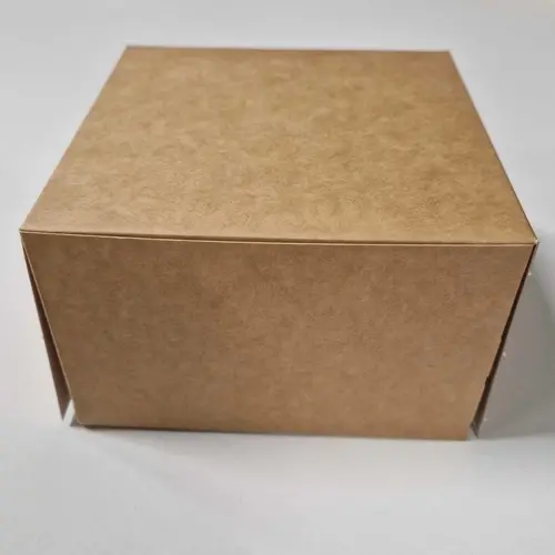 Bio Mini-Tortenbox - 13 x 13 x 8 cm (pro 100 Stück)