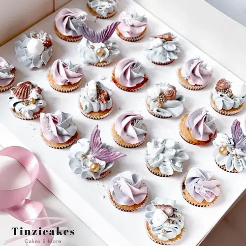 Cupcakedozen.nl Doos voor 24 minicupcakes + winkelluifel venster (25 stuks)