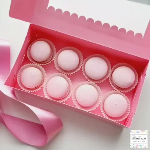 Cupcakedozen.nl Candy pink sweet box - 23 x 12,5 x 5 cm + shop window (10 pieces)