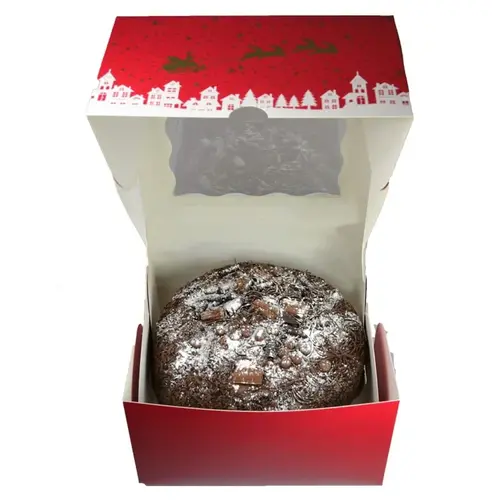 Christmas cake box - 25 x 2 5 x 15 cm (25 pieces)