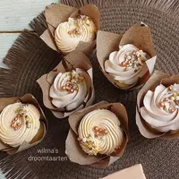 Cocoa paper baking cups (267 pcs.)