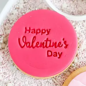Koekatelier Cookie stamp - Happy Valentine's Day