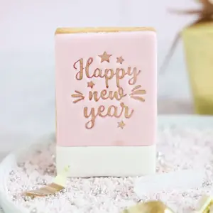 Koekatelier Cookie stamp - Happy New Year