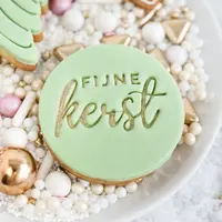 Cookie stamp - Fijne Kerst