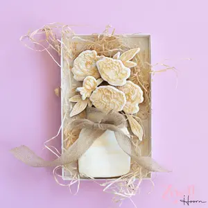 Cupcakedozen.nl White (letterbox) box for cookies (10  pcs)