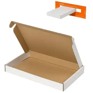 Letterbox packaging white - 255x160x28mm (50 pcs)