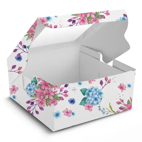 Cupcakedozen.nl Blossom cake box - 305 x 305 x 127 mm (per 10 pieces)