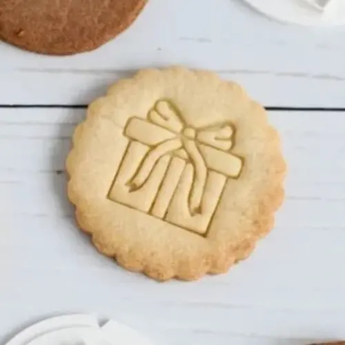 Koekatelier Cookie stamp - Gift with bow