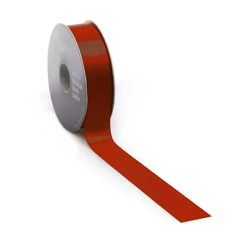 Vivant Premium Band Satin - Rot (25 Meter)