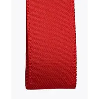 Double face satin ribbon - Red