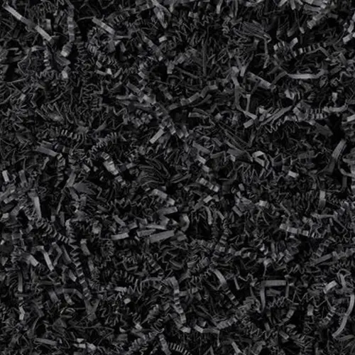 Opvulmateriaal zigzag - zwart (1,25 kg)