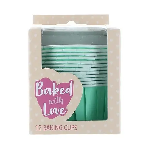 Culpitt Cupcake bakjes mint (per 72 stuks)