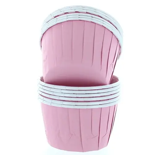 Culpitt Cupcake bakjes roze (per 72 stuks)