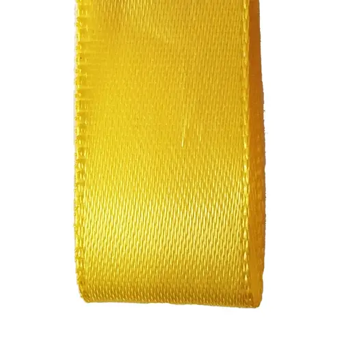 Vivant Double face satin ribbon - Yellow