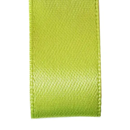 Vivant Double face satin ribbon - Spring green (25 m.)