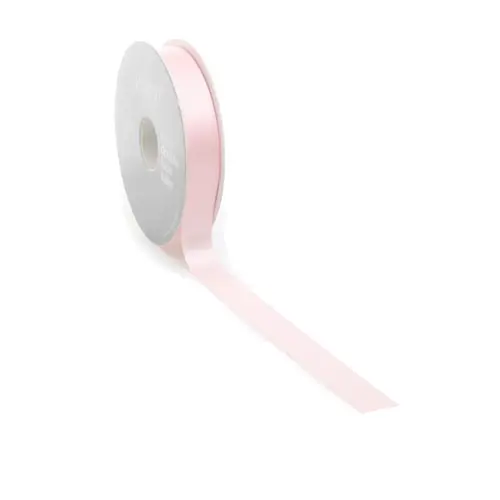 Vivant Double face satin ribbon - Rose (25 m.)