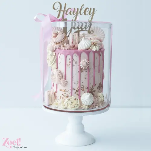 Cupcakedozen.nl De slimme taartstolp Ø23 x 30 cm (20 stuks)