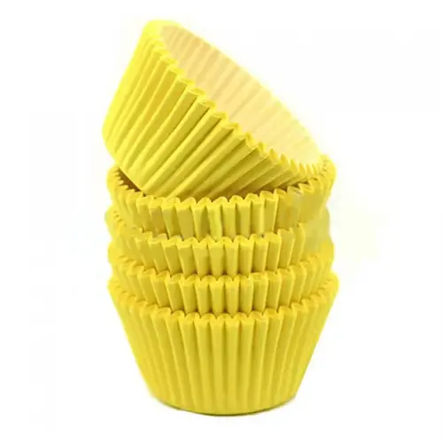 Cupcakedozen.nl Yellow baking cases (per 360 pieces)