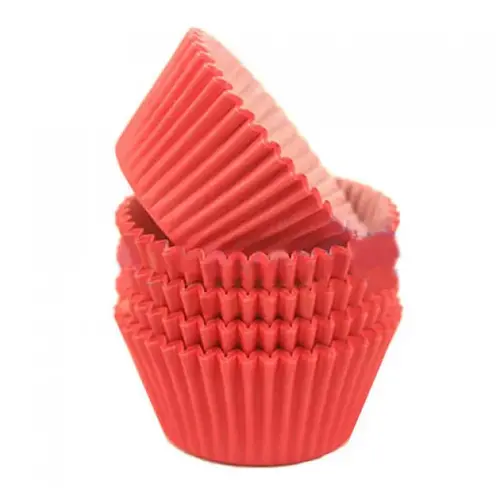 Cupcakedozen.nl Red baking cases (per 360 pieces)