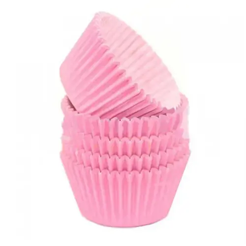 Cupcakedozen.nl Roze baking cups (per 360 stuks)