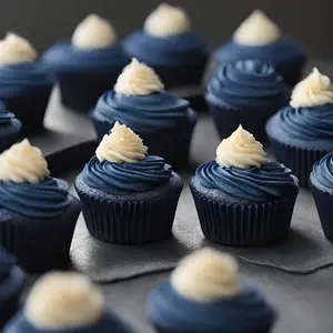 Cupcakedozen.nl Marinefarbene Backförmchen (360 Stück)