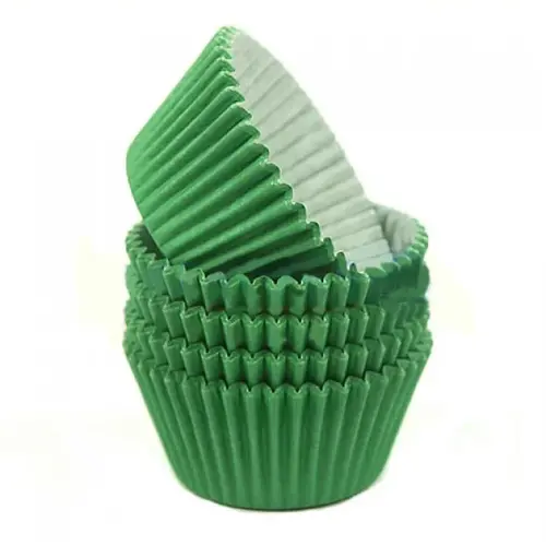 Cupcakedozen.nl Groene baking cups (per 360 stuks)