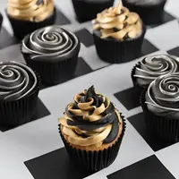 Black baking cases (360 pcs.)