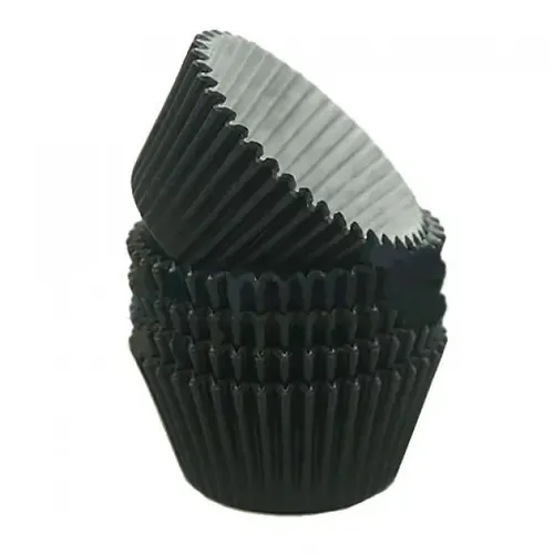 Cupcakedozen.nl Black baking cases (per 360 pieces)