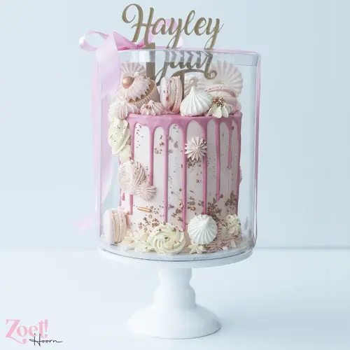 Cupcakedozen.nl De slimme taartstolp Ø21 x 25 cm (20 stuks)