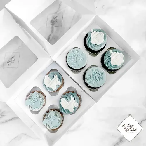 Bio Box für 4 Cupcakes (25 Stück)