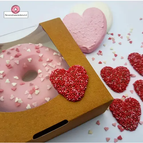 Biodegradable kraft box for 1 donut, brownies, macarons, chocolates, etc. (per 250 pieces)