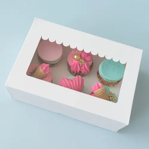 6 cupcake boxes