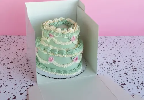 Hoge taartdozen