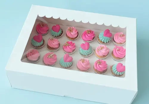 Boxes for mini cupcakes