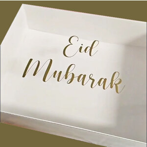 Sweet box sticker - Eid Mubarak