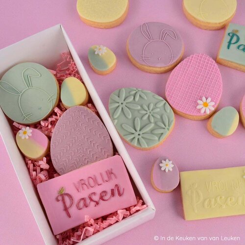 Cupcakedozen.nl Witte sweet box met transparant deksel - 200 x 90 x 58 mm (10 stuks)