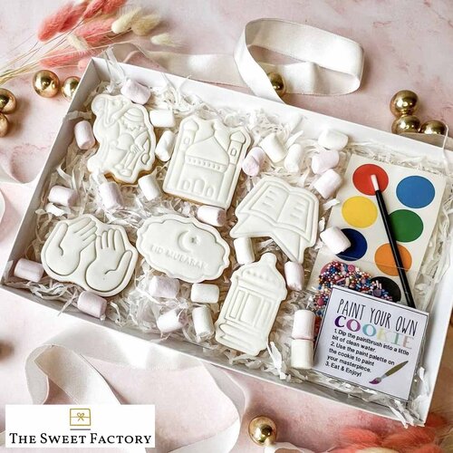 Cupcakedozen.nl White (letterbox) box for cookies - 250 x 155 x 26 mm (10 pieces)