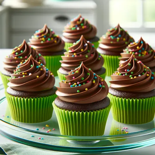 Cupcakedozen.nl Limoengroene baking cups (per 360 stuks)